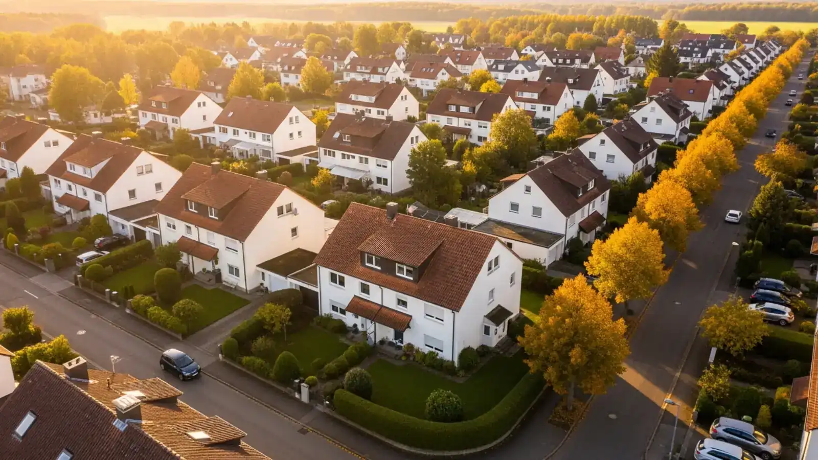 Modernes Einfamilienhaus zur Hauswert-Ermittlung nach Lage, Wohnfläche, Baujahr, Zustand und Energieeffizienz