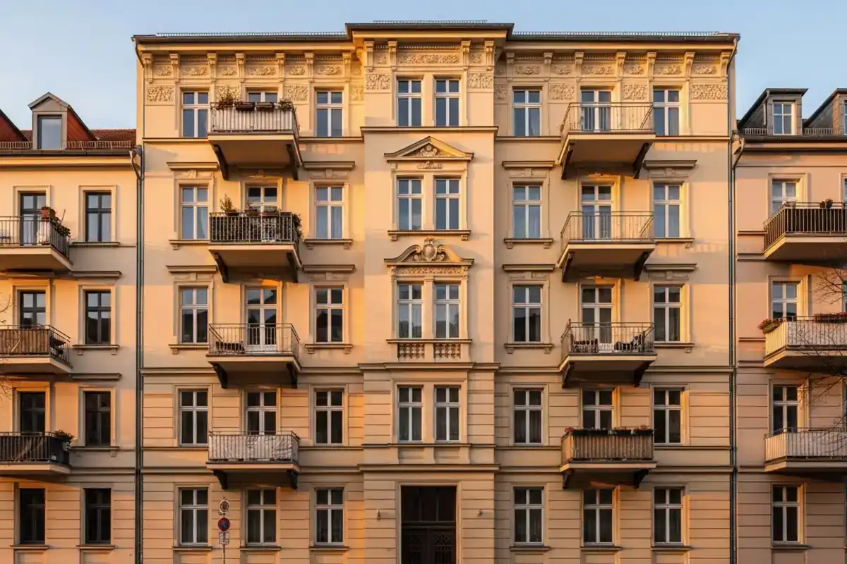 Sachverständiger prüft Lage, Zustand und aktuelle Vergleichsdaten einer Wohnimmobilie